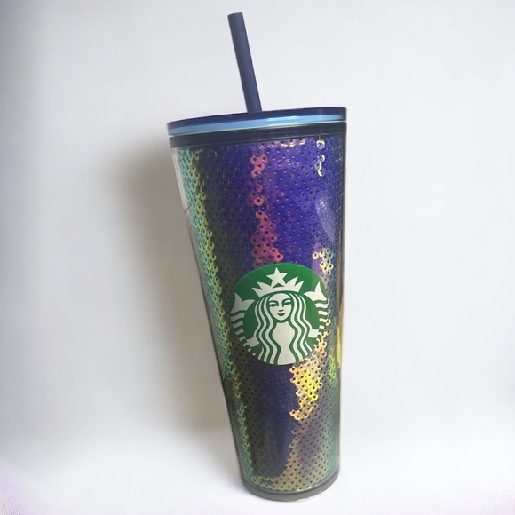 ⭐️⭐️2021 Starbucks Sequined Mermaid Cup! Rare find!⭐️⭐️ - Picture 2 of 3